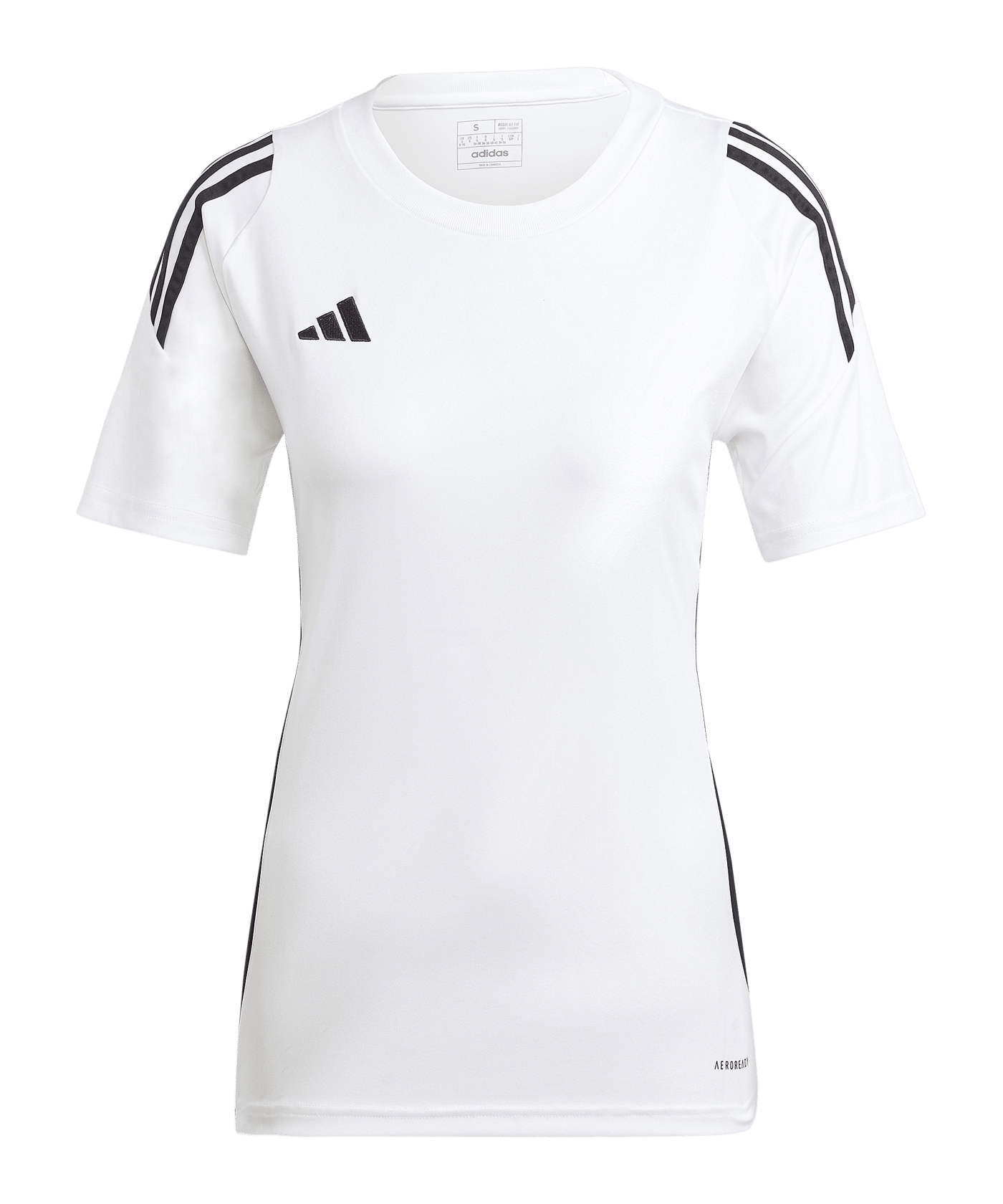 adidas Tiro 24 Trikot Damen Weiss Schwarz - weiss
