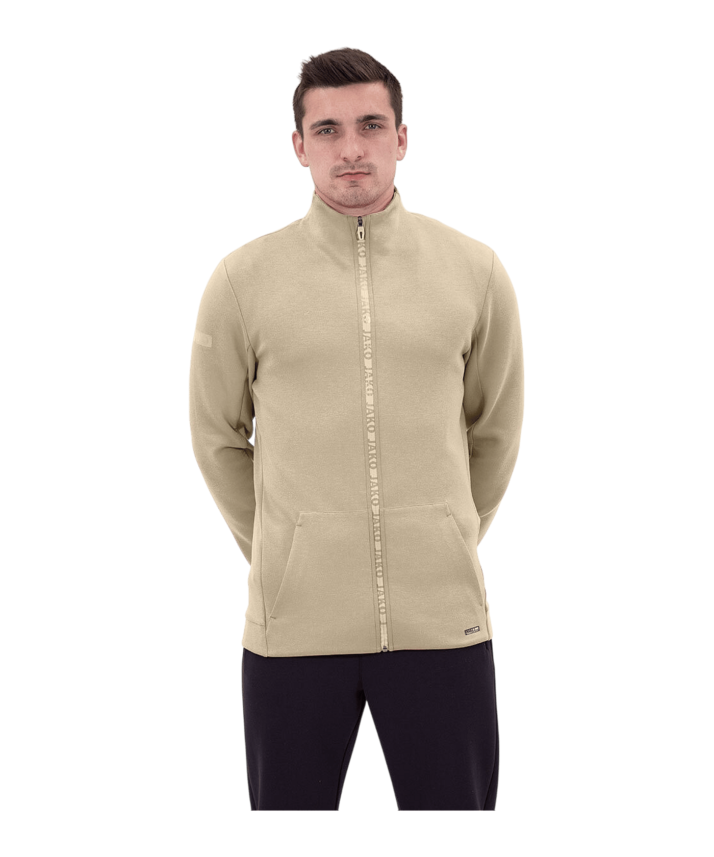 JAKO Pro Casual Jacke Beige F385 - beige