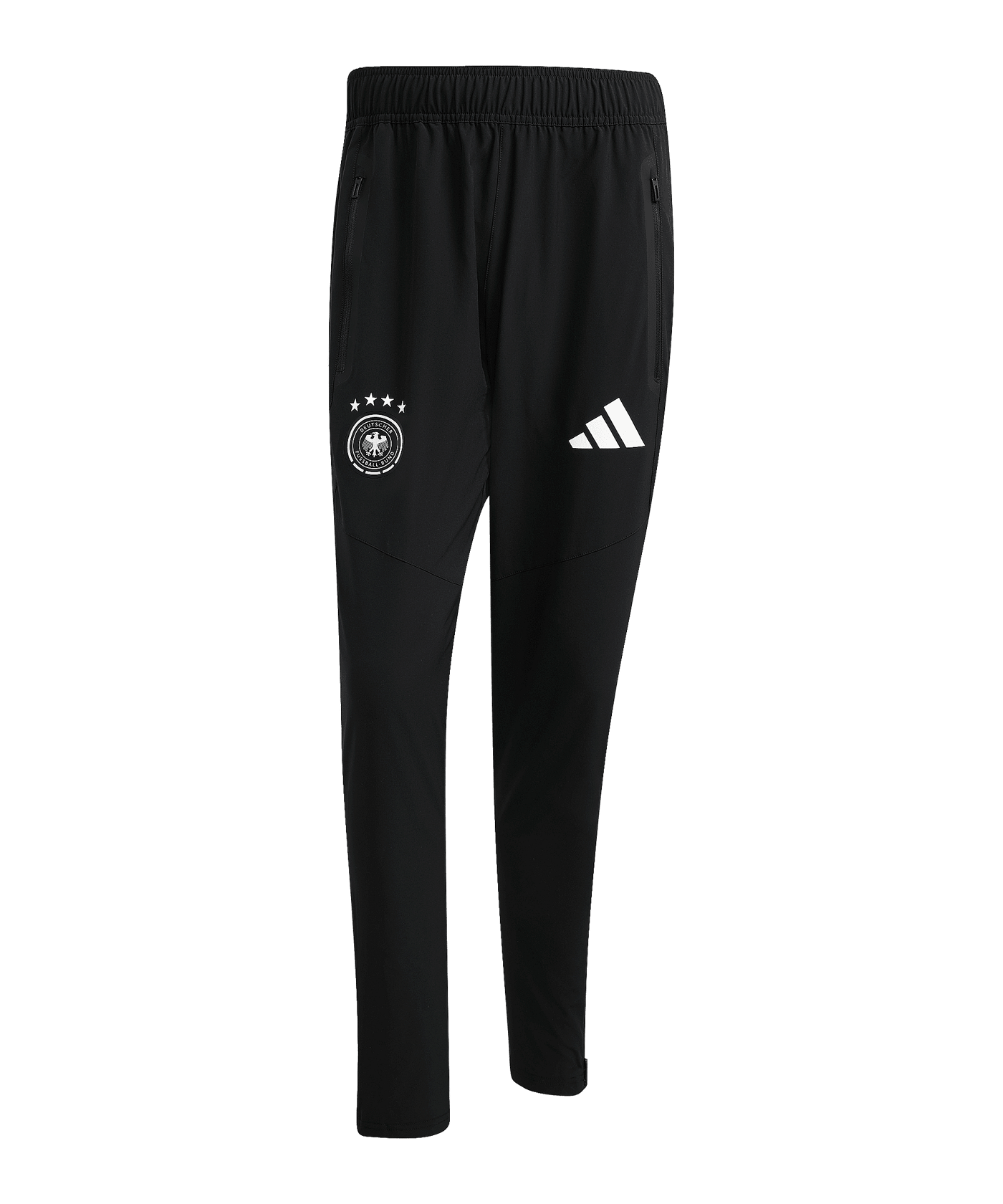 adidas DFB Deutschland Tiro Travel Hose Schwarz - schwarz