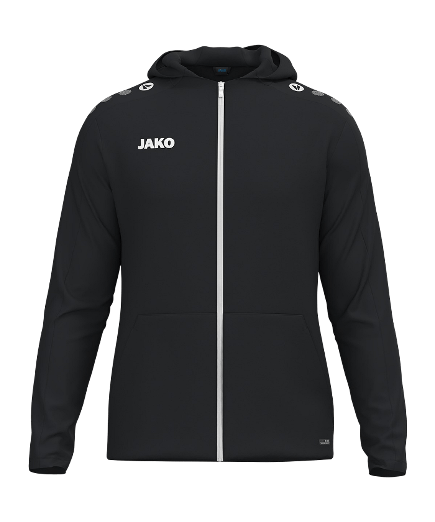 JAKO One Kapuzenjacke Schwarz F800 - schwarz