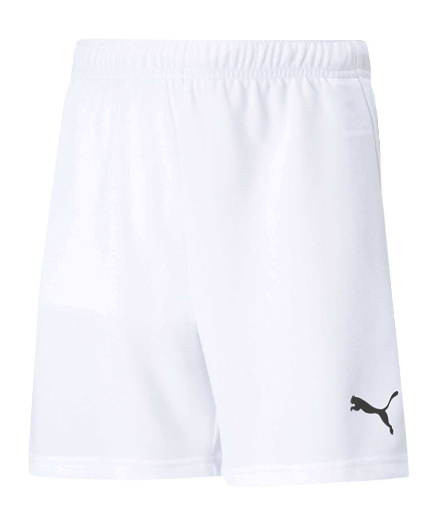 PUMA teamRISE Short Kids Weiss Schwarz (003) - weiss