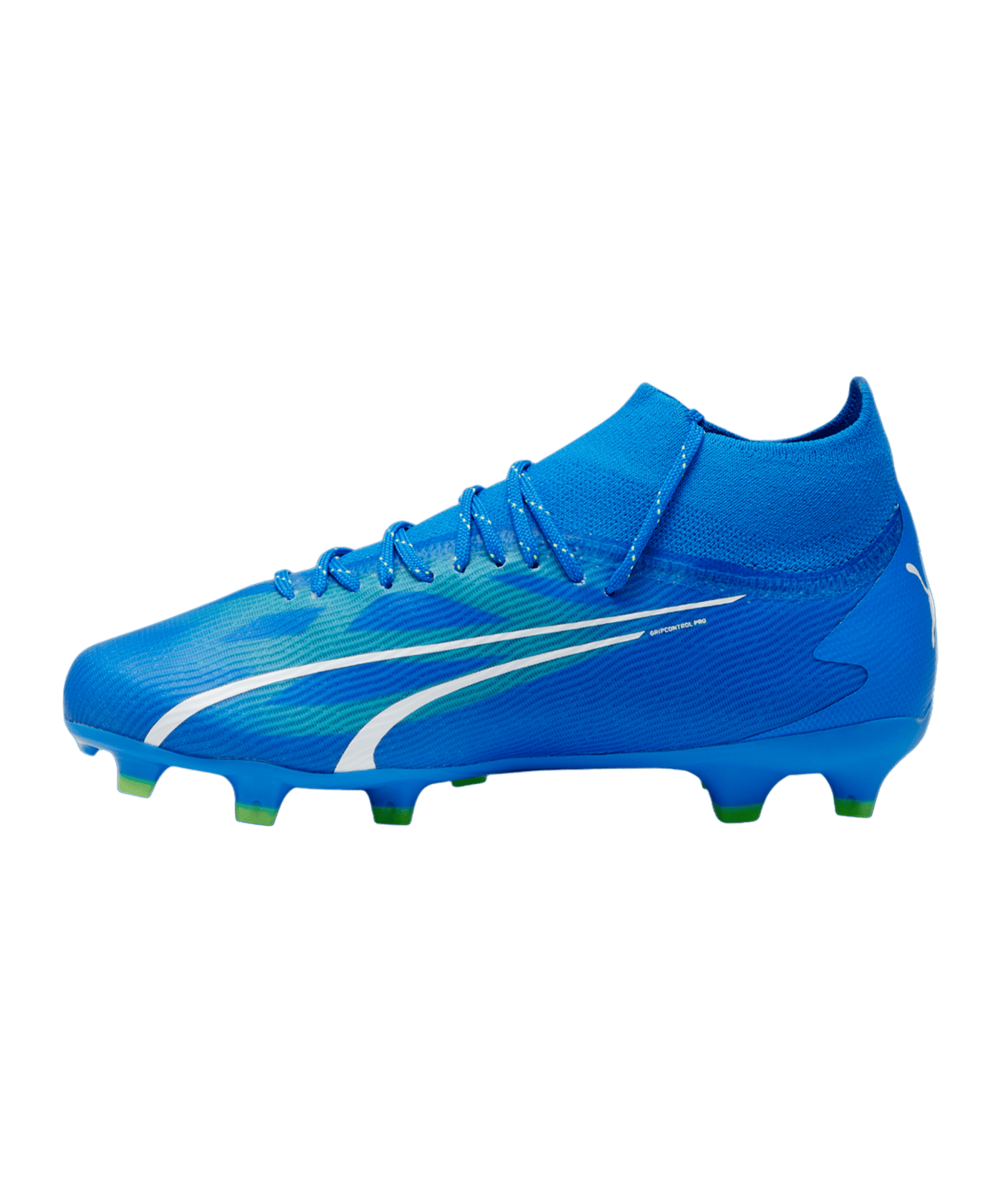 PUMA ULTRA Pro FG/AG Jr Gear Up Kids Blau Weiss F03 - blau