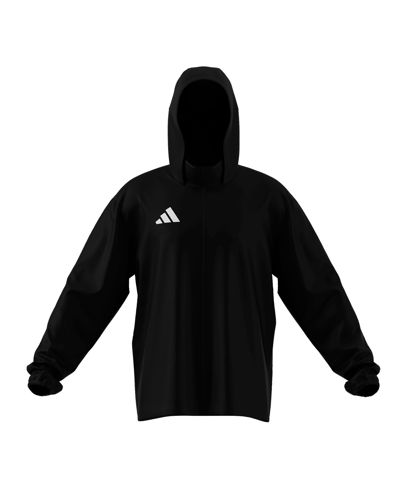adidas Entrada 26 Regenjacke Schwarz - schwarz