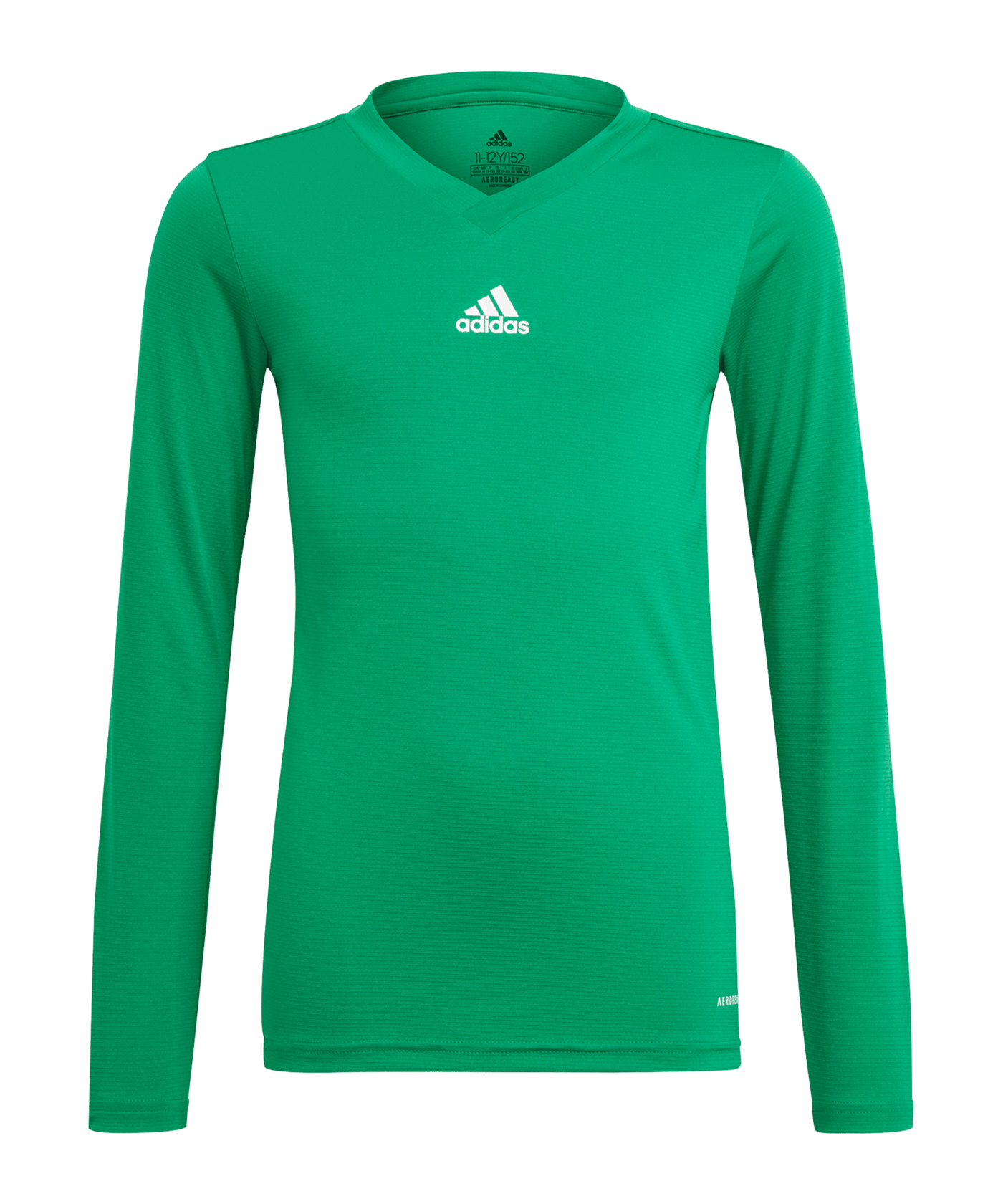 adidas Team Base Tee Unterhemd langarm Kinder (GN7515) - gruen