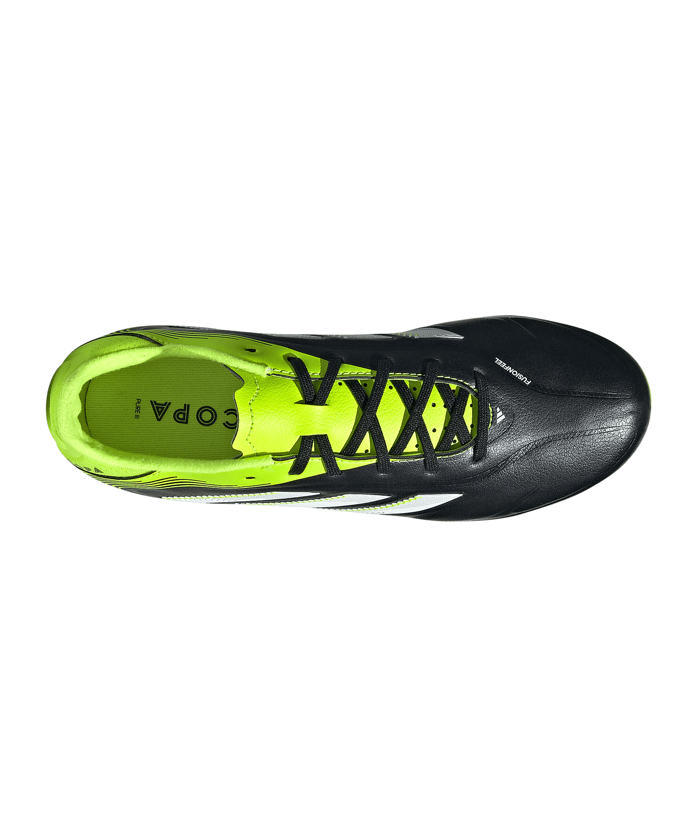 adidas Copa Pure III League FG/MG Kids Schwarz - schwarz