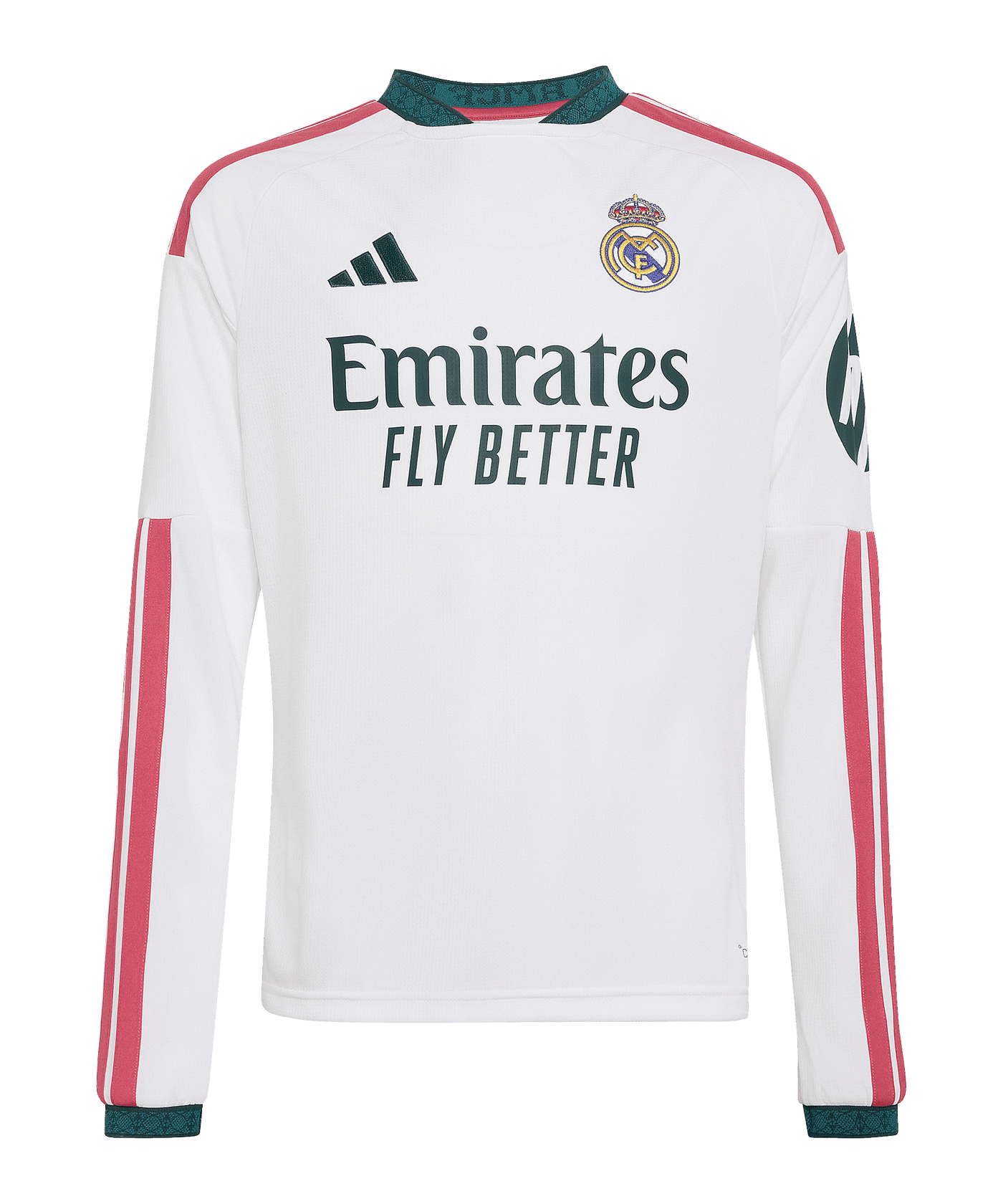 adidas Real Madrid Trikot Langarm Home 2026/2027 Kids Weiß - weiss