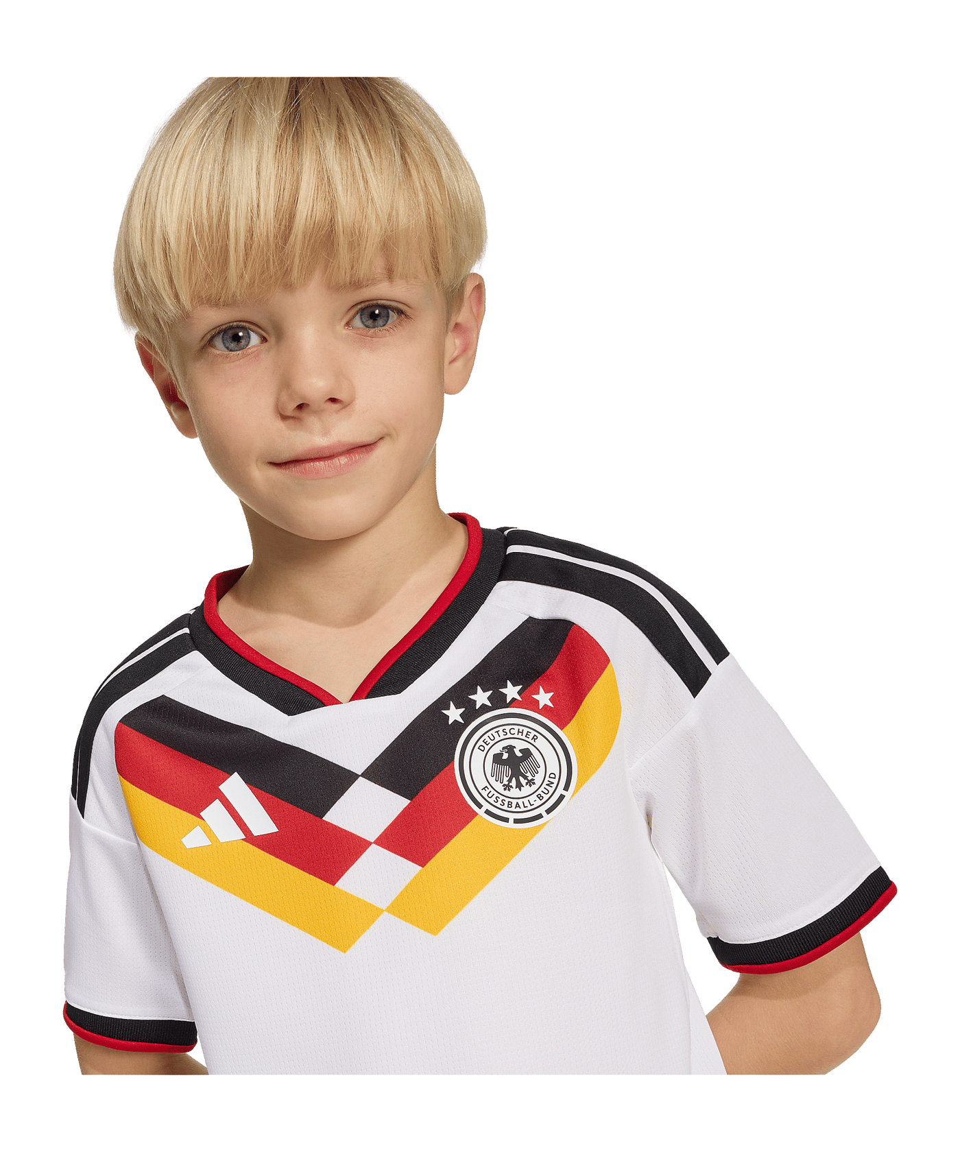 adidas DFB Deutschland Trikot Set Home WM 2026 Kids Weiß - weiss