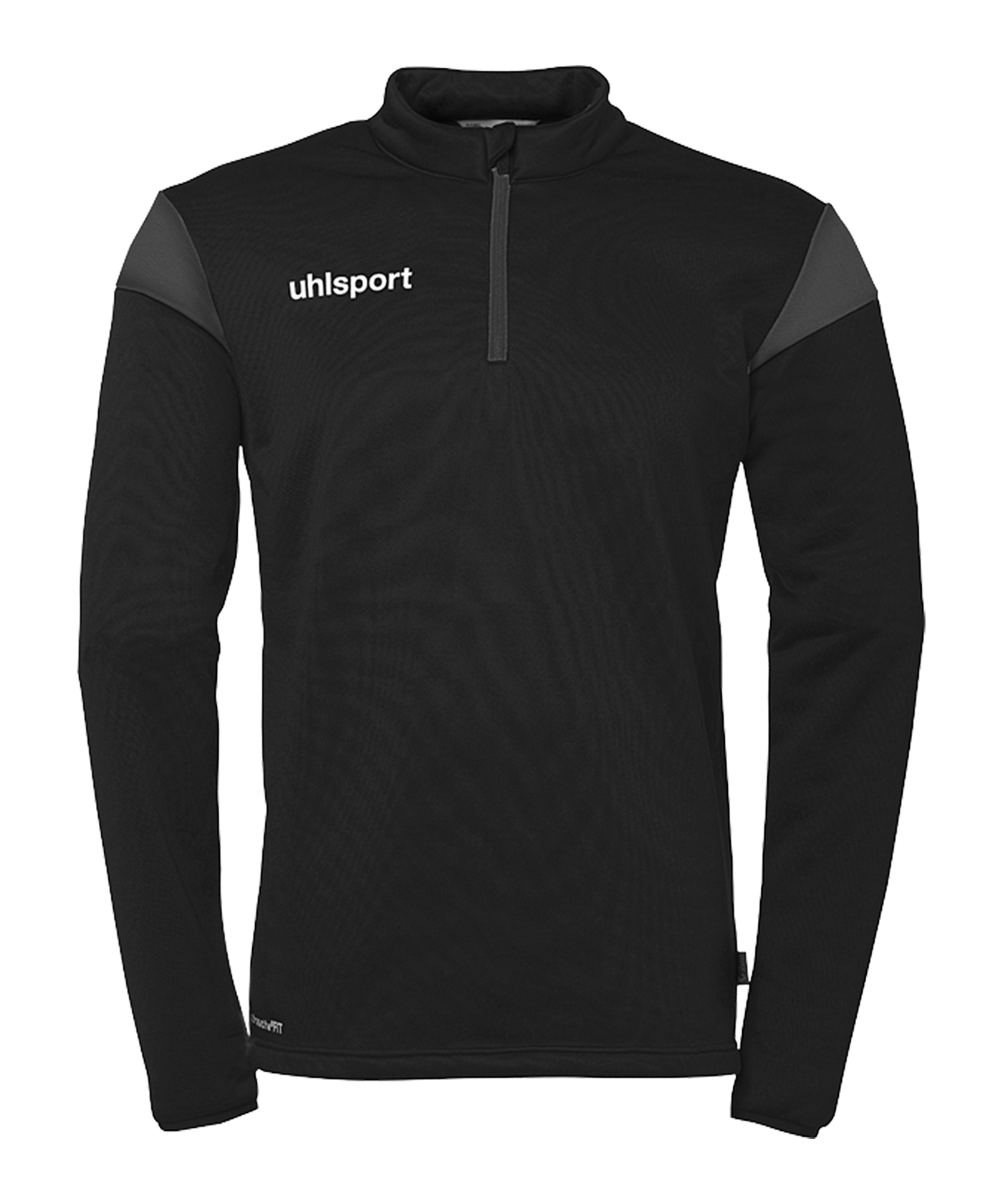 Uhlsport Squad 27 HalfZip Sweatshirt Schwarz Grau F11 - schwarz