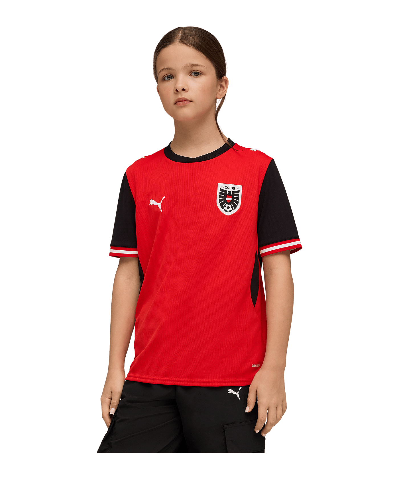 PUMA FB sterreich Replica Trikot Home WM 2026 Kids Rot F01 Fanartikel puma-fb-sterreich-replica-trikot-home-wm-2026-kids-rot-f01-fanartikel