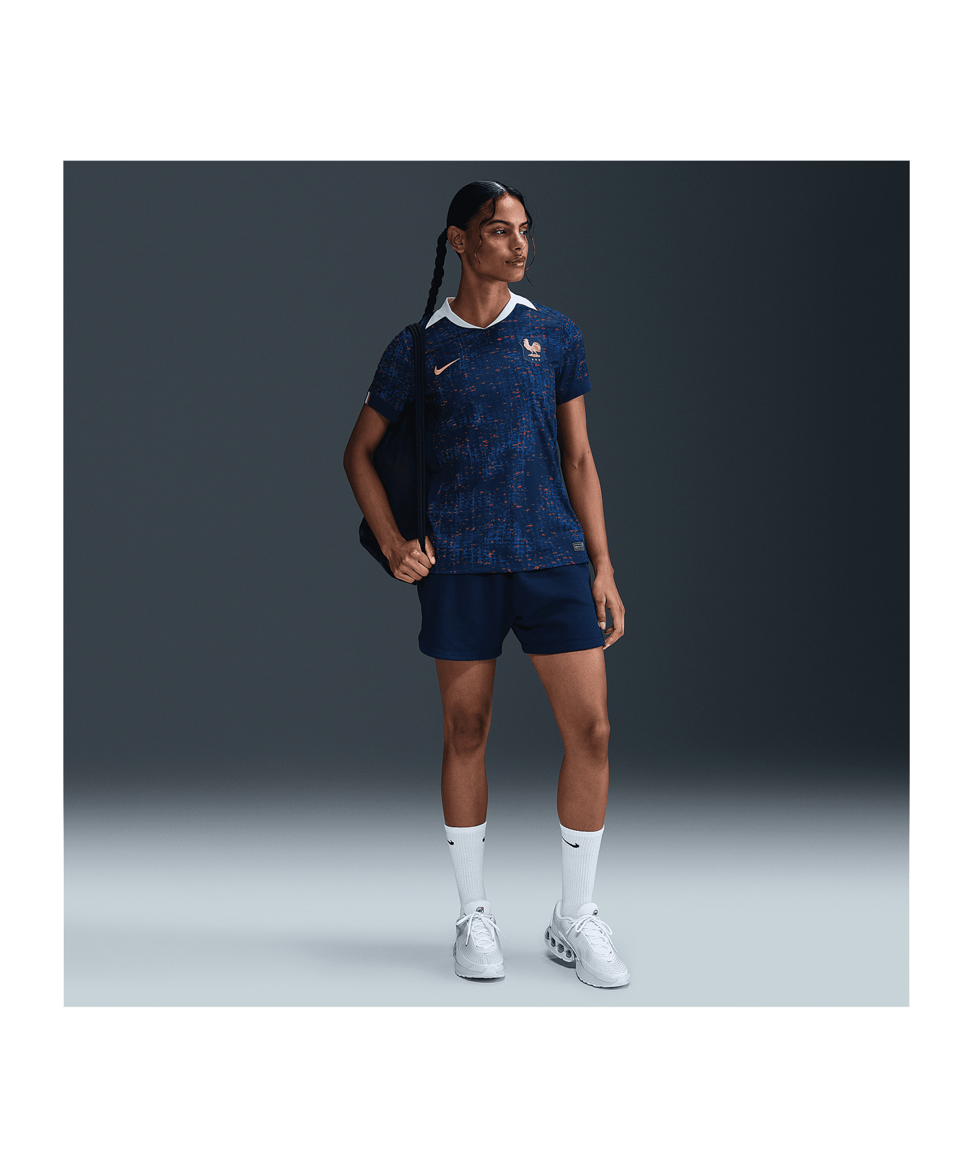 Nike France Trikot Home 2025 Damen Blau F492 - blau