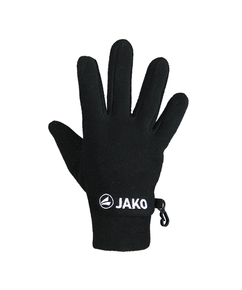 JAKO Feldspieler Handschuhe Fleece (08) - schwarz