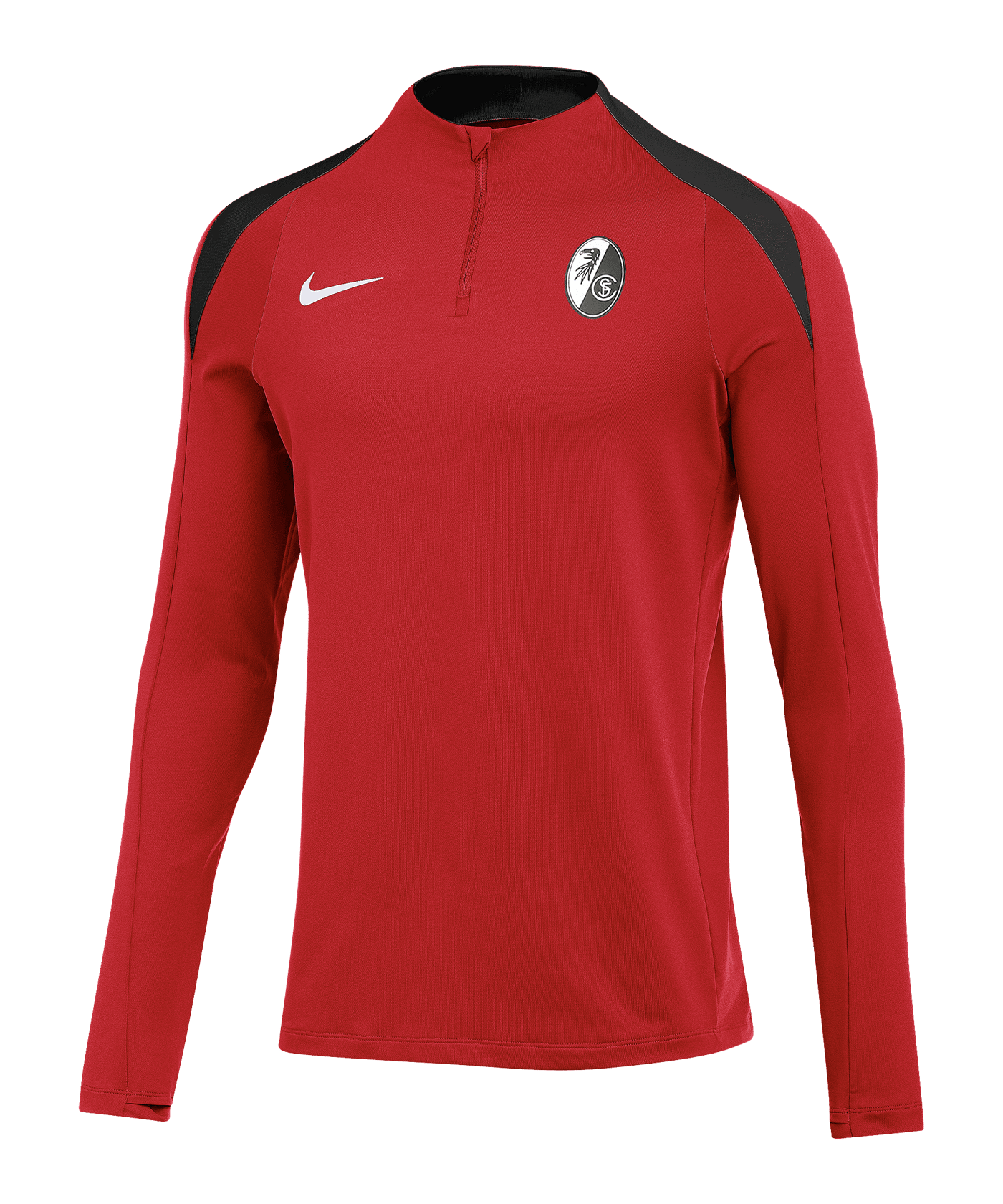 Nike SC Freiburg Drill Top Sweatshirt Rot F657 - rot