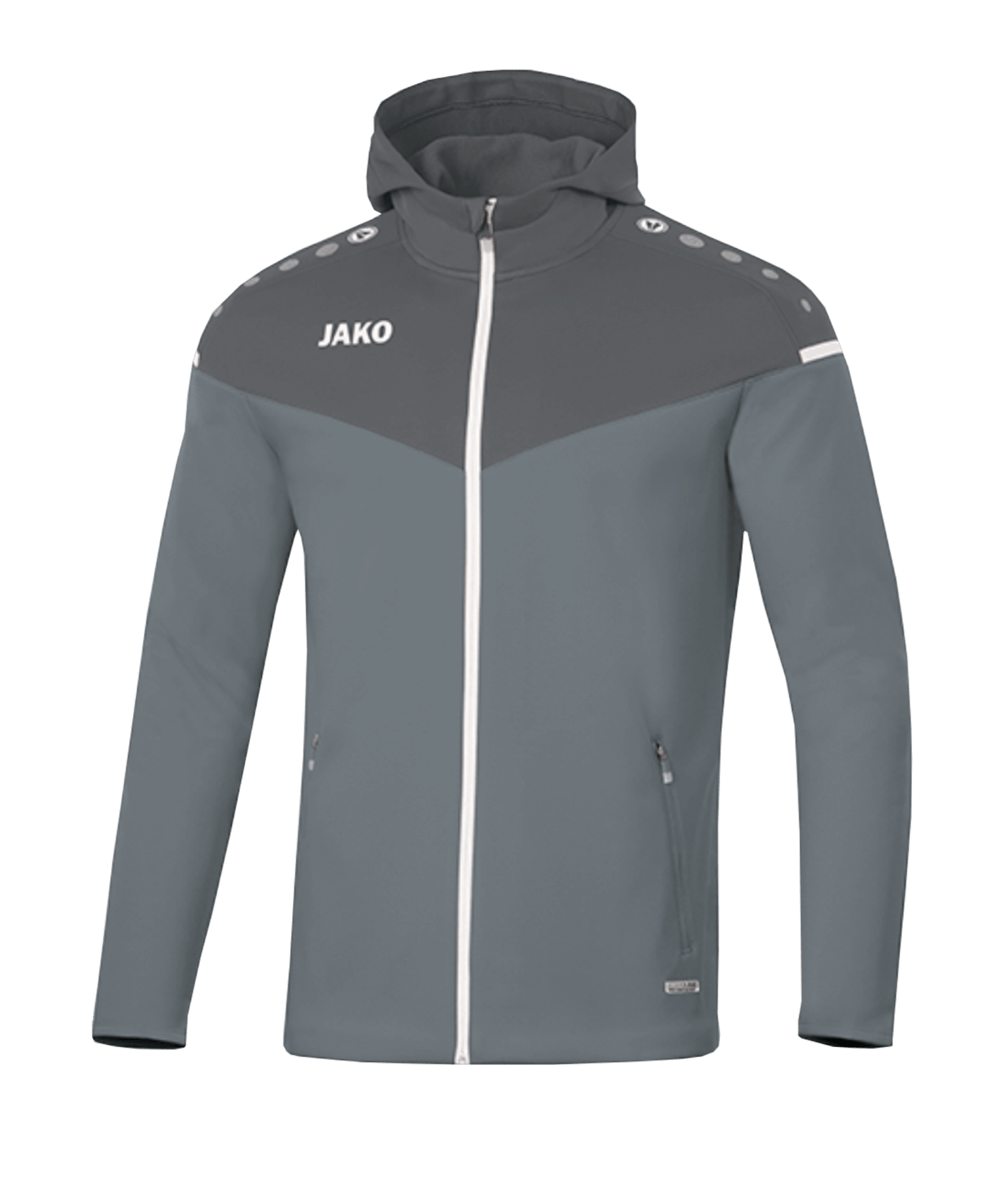 JAKO Champ 2.0 Kapuzenjacke (040) - grau