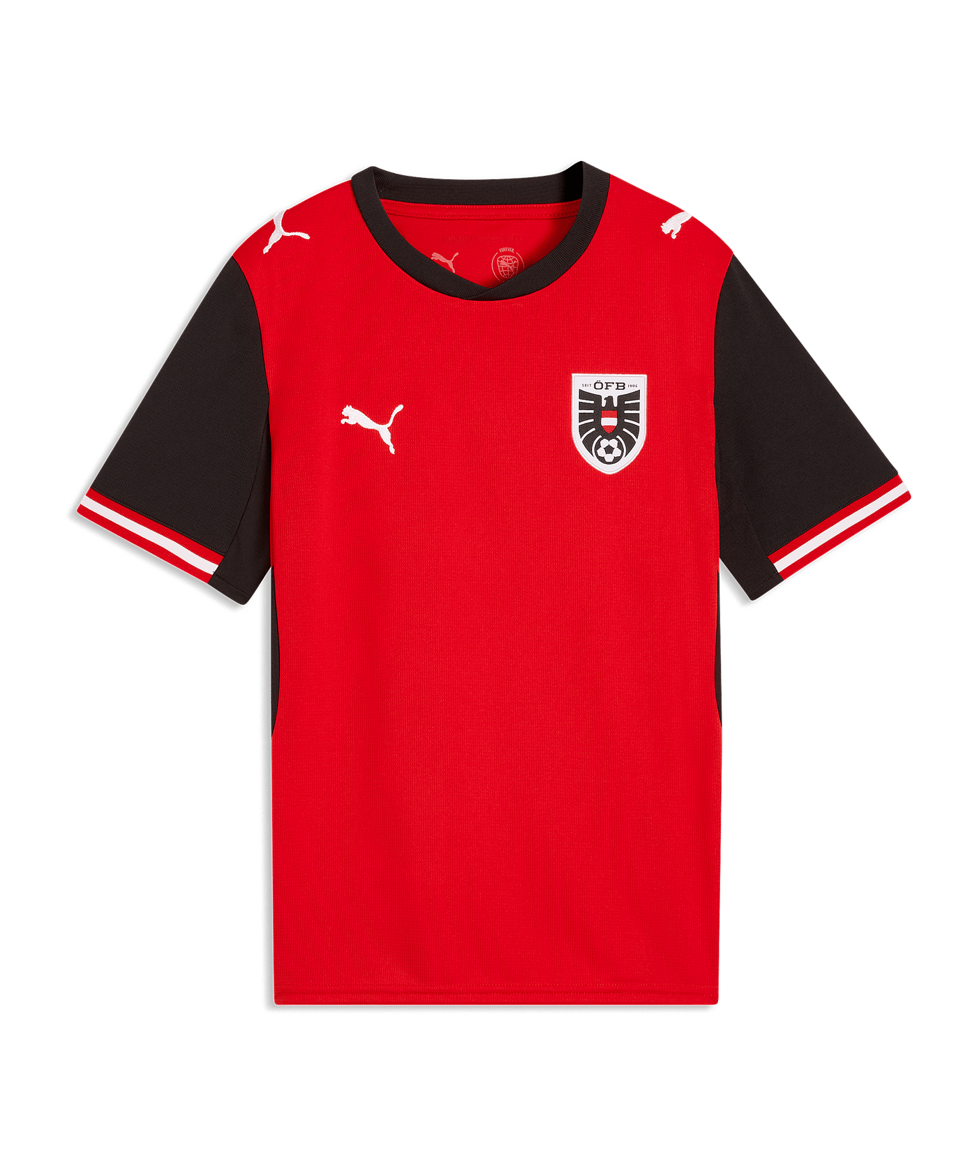 PUMA FB sterreich Replica Trikot Home WM 2026 Kids Rot F01 Fanartikel puma-fb-sterreich-replica-trikot-home-wm-2026-kids-rot-f01-fanartikel