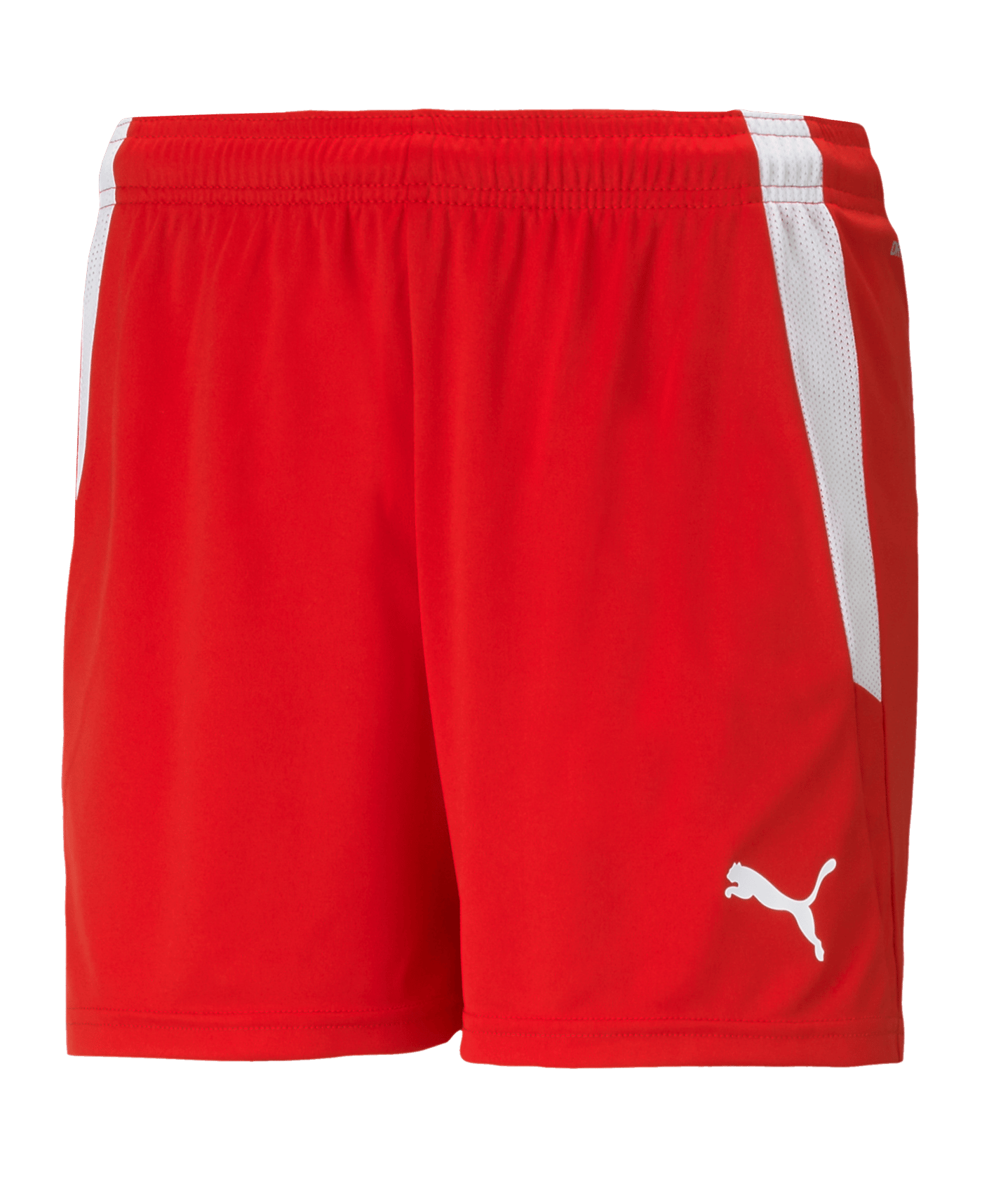 PUMA teamLIGA Shorts Damen Rot Weiss (001) - rot