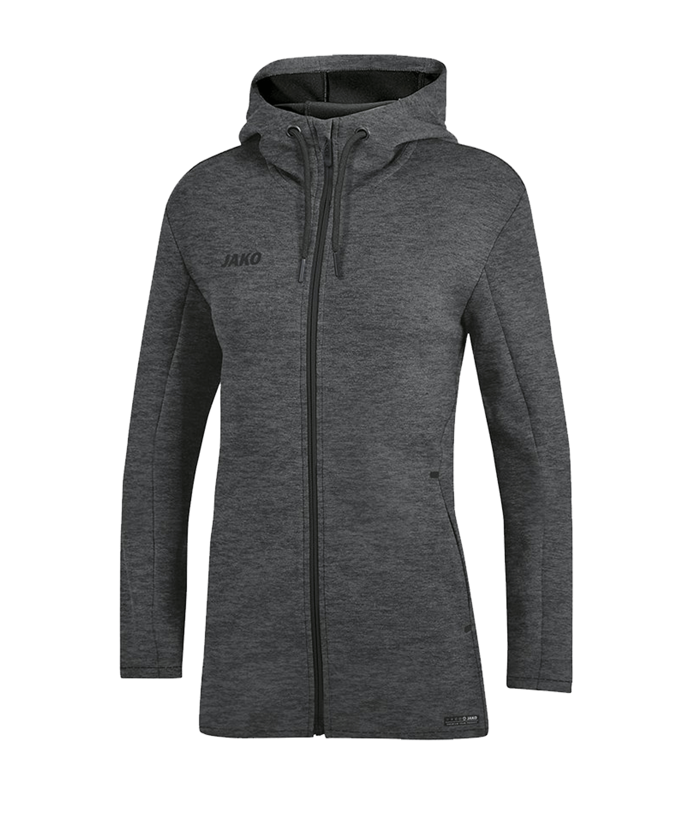 JAKO Premium Basics Kapuzenjacke Damen (021) - grau