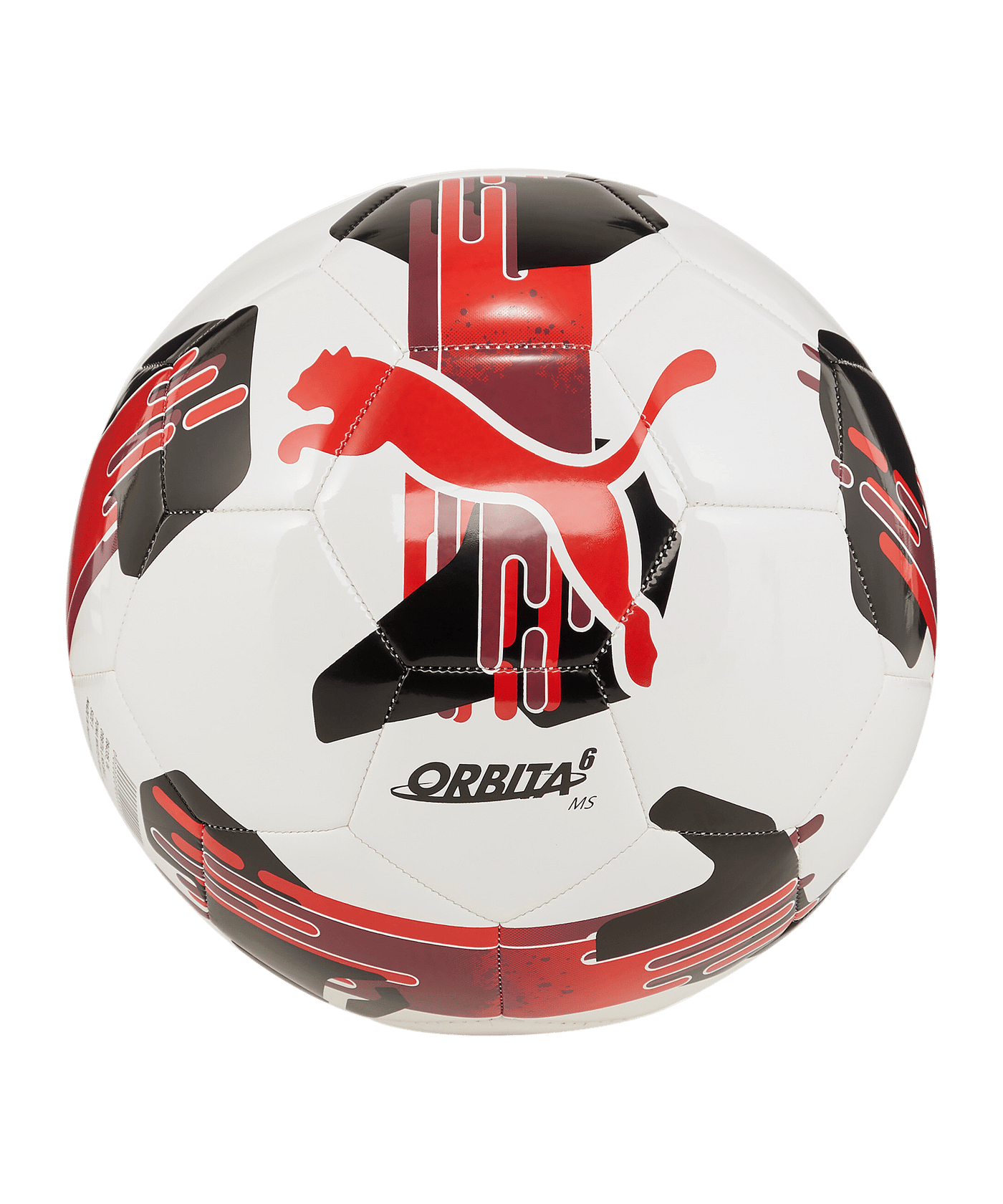 PUMA Orbita 6 MS Trainingsball Weiss F04 - weiss