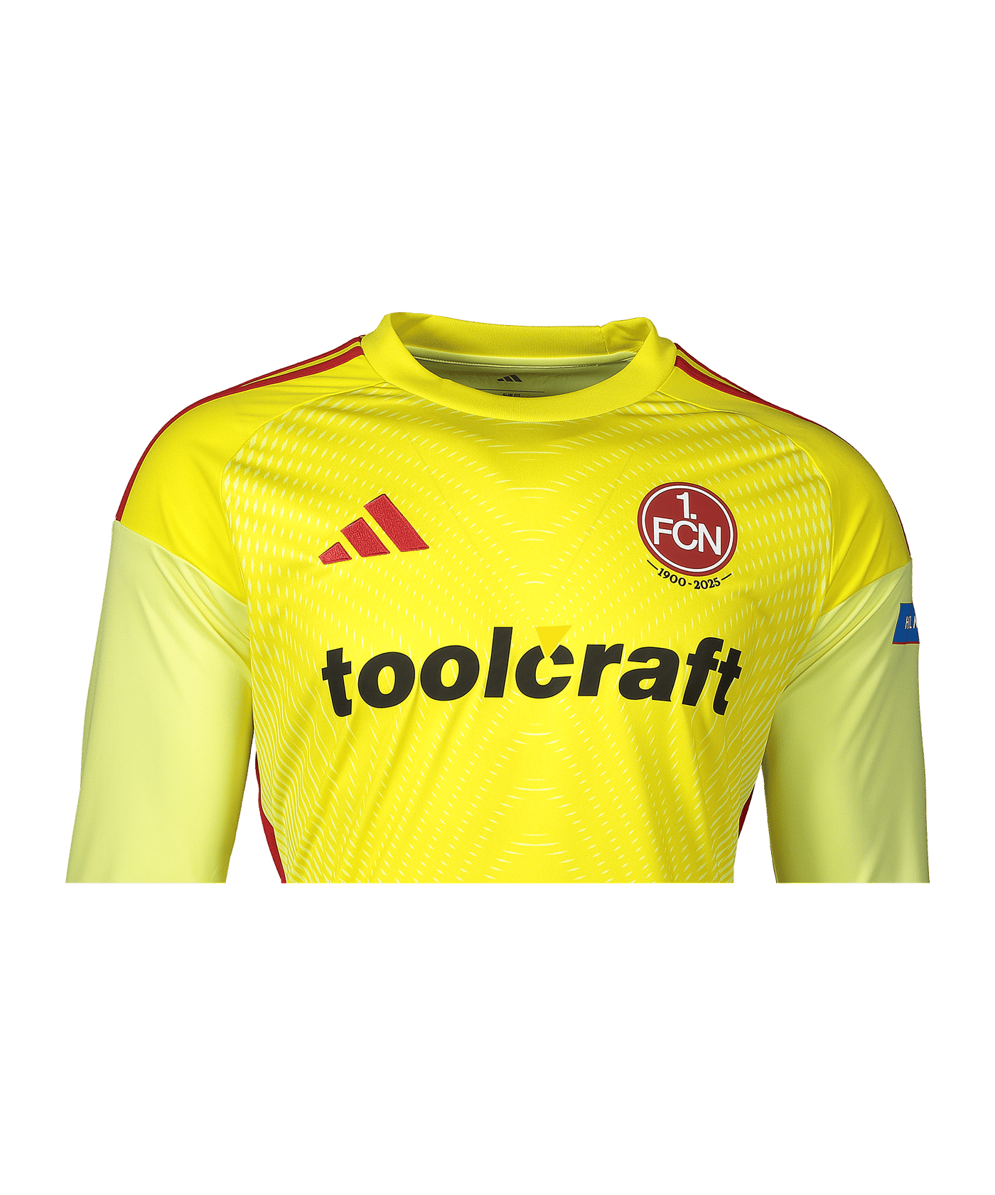 adidas 1. FC Nürnberg Torwarttrikot 2025/2026 Kids Gelb - gelb
