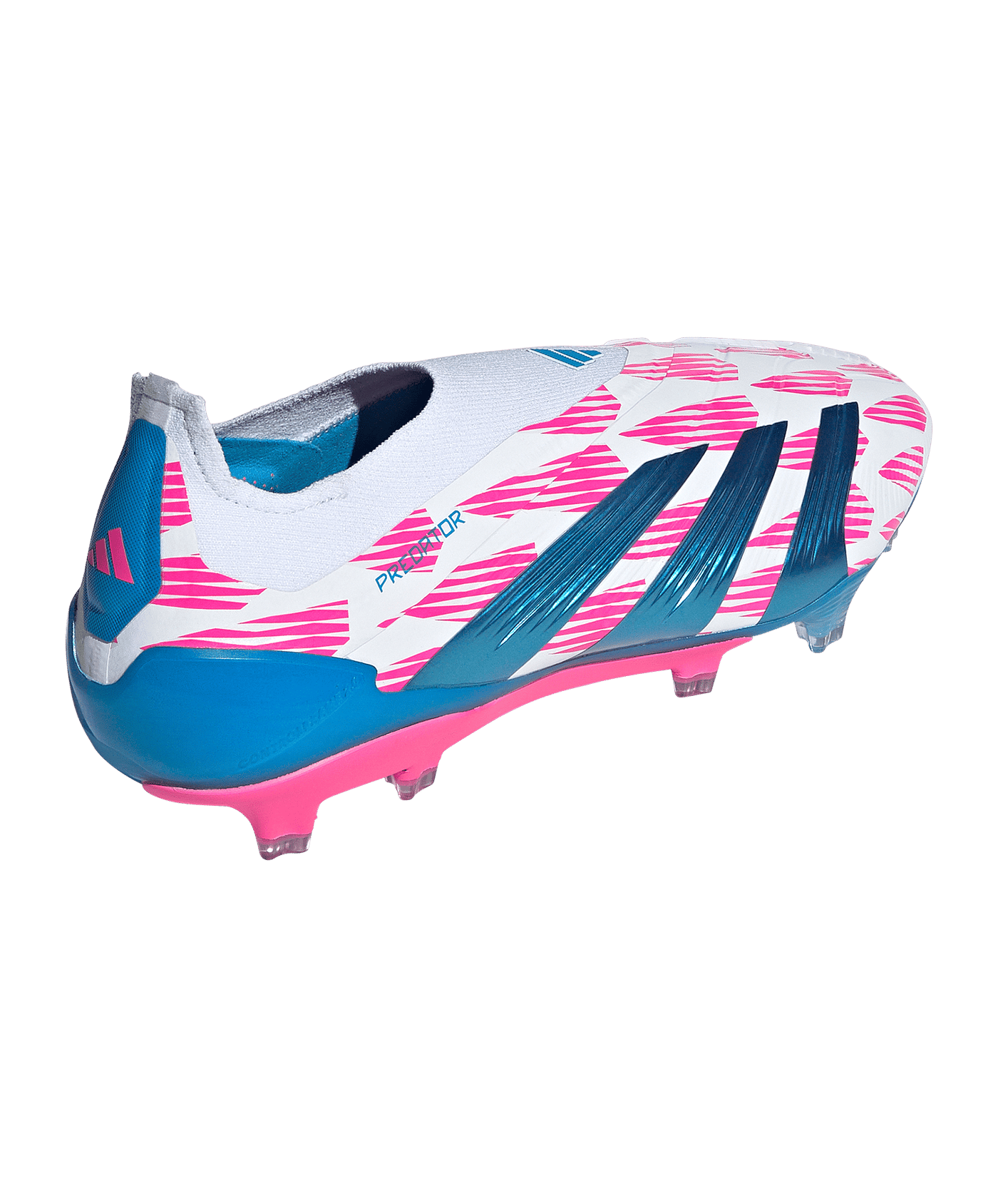 adidas Predator Elite LL FG Reemergence Weiss Blau - weiss