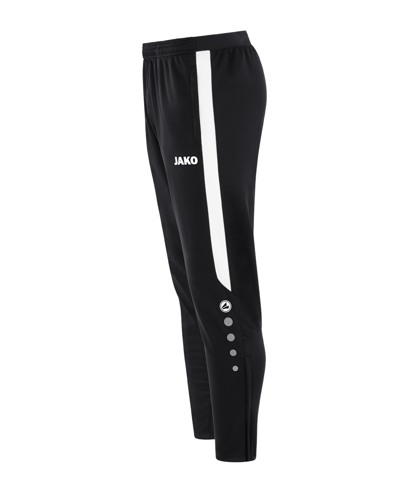 JAKO Power Polyesterhose Kids Schwarz Weiss F802 - schwarz