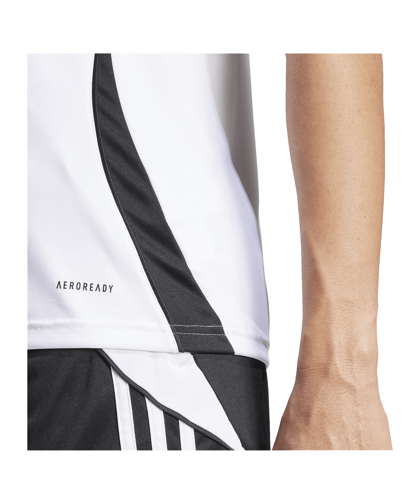 adidas Tiro 24 Trikot Damen Weiss Schwarz - weiss