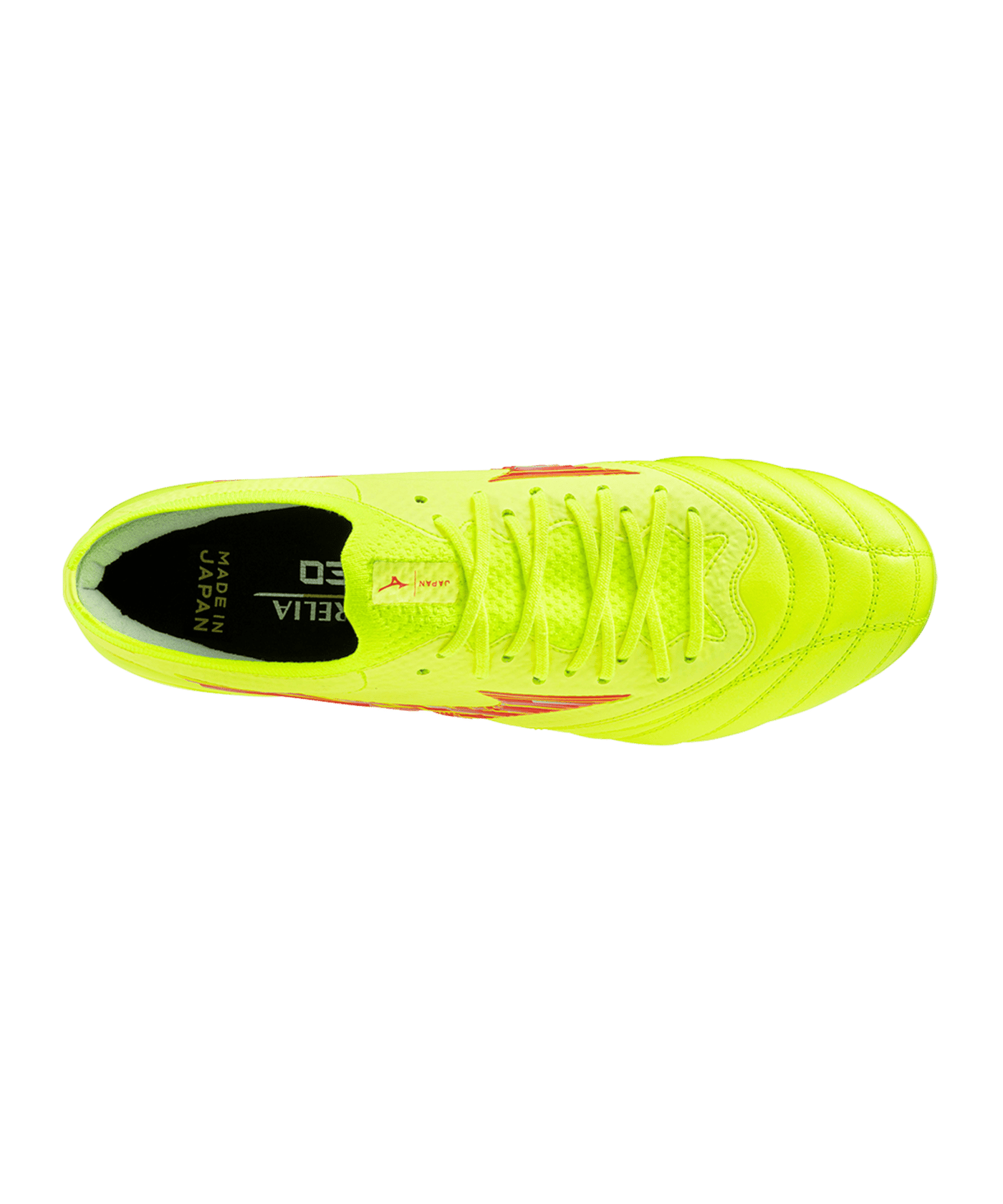 Mizuno Morelia Neo IV Alpha Made in Japan Mix Dyna Gelb Rot Gelb F45 - gelb