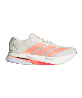 adidas Adizero Boston 13 Laufschuh Weiß - weiss