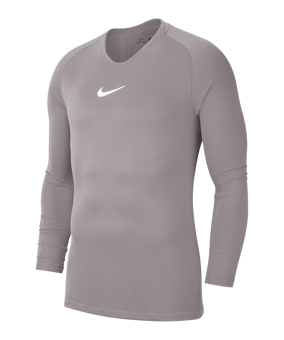 NIKE Park First Layer Top langarm (057) - grau