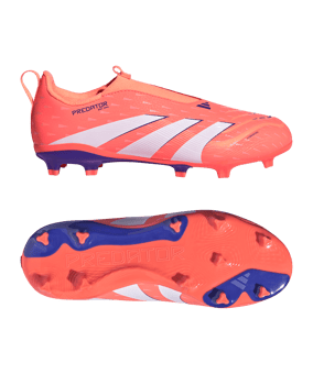 adidas Predator League LL FG Coral Blaze Kids Orange - orange