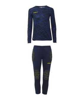 uhlsport Prediction Torwartset Kids F41 - blau