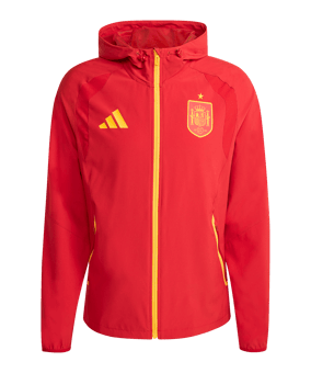 adidas Spanien Tiro Travel Windjacke Rot - rot