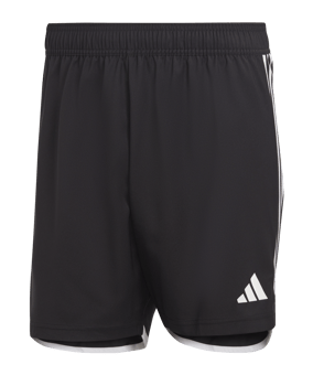 adidas Tiro 23 Competition Match Short Schwarz Weiss - schwarz