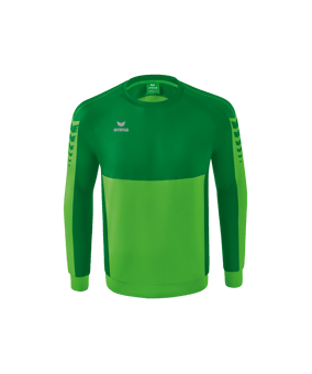 Erima Six Wings Sweatshirt Grün - gruen