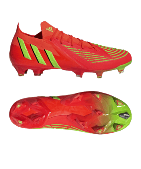 adidas Predator EDGE.1 L FG Game Data Rot Grün (GW1024) - rot