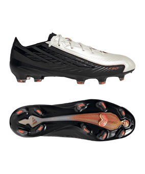 adidas F50 Elite Hyperfast FG Leather Tech Weiß - weiss