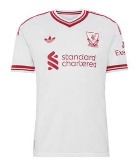 adidas FC Liverpool Authentic Trikot Away 2026/2027 Weiß - weiss