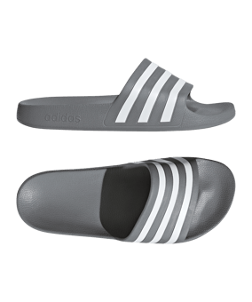 adidas Adilette Aqua Badelatsche (F35538) - grau