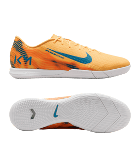 Nike Air Zoom Mercurial Vapor XVI Academy IN Kylian Mbappe Signature Orange F801 - orange