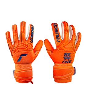 Reusch Attrakt Freegel Silver TW-Handschuhe Kids Orange Blau F2290 - orange