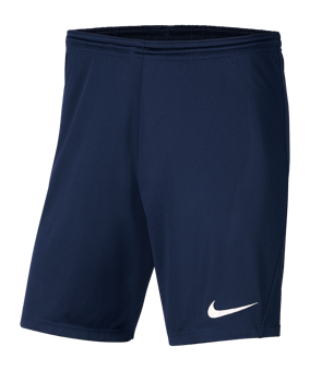 NIKE Park III Shorts (410) - blau