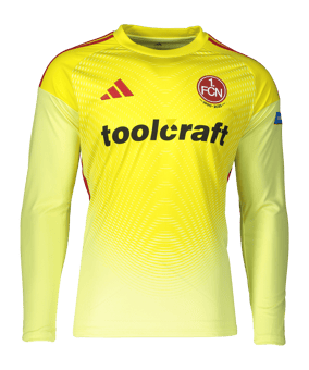 adidas 1. FC Nürnberg Torwarttrikot 2025/2026 Kids Gelb - gelb