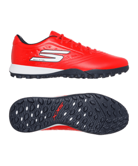 Skechers Razor 1.5 Academy TF Stand Out Rot FRDBK - rot