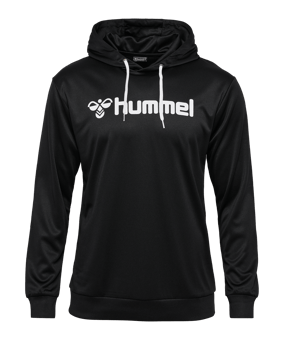 Hummel Logo Hoody Schwarz F2001 - schwarz
