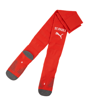 PUMA FC St. Pauli Mesh Replica Strumpfstutzen Rot F04 - rot