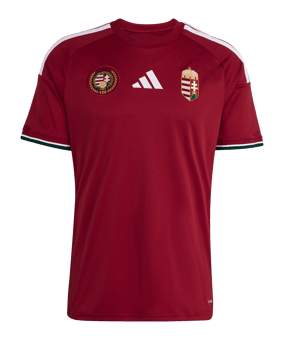 adidas Ungarn Trikot Home WM 2026 Rot - rot