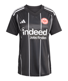 adidas Eintracht Frankfurt 4th Trikot 2025/2026 Damen Schwarz - schwarz