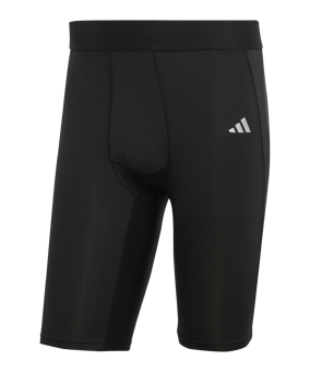 adidas Techfit Aeroready Tight Short Schwarz (HP0618) - schwarz