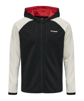 Hummel hmlPRO XK Kapuzenjacke Schwarz Beige F2353 - schwarz