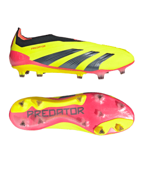 adidas Predator Elite LL FG Energy Citrus Gelb Schwarz Rot - gelb