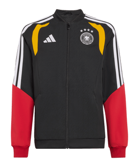 adidas DFB Deutschland Tiro Präsentationsjacke Kids Schwarz - schwarz